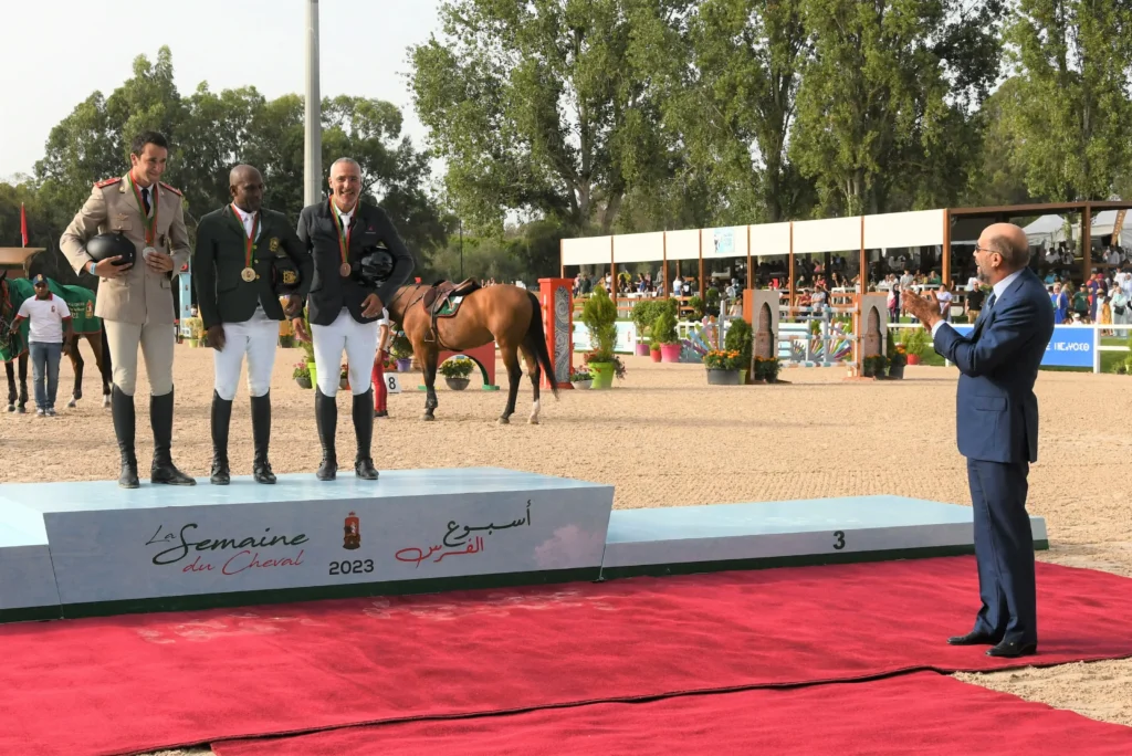 Abdelkebir Ouaddar claims major national show jumping title in Rabat