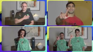 Atlas Lions inspire deaf children with message from World Cup stage