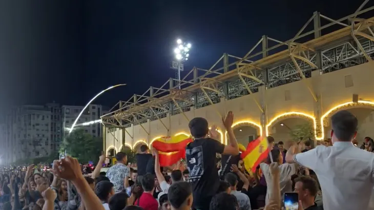 Spain's World Cup victory sparks celebrations across Gaza and the West Bank