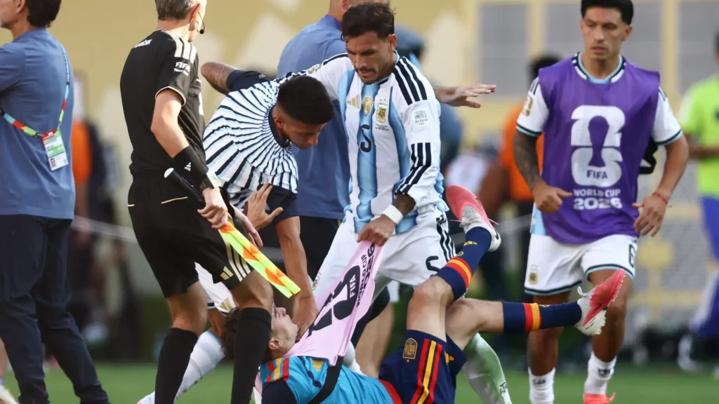 Argentina players face sanctions after World Cup final brawl