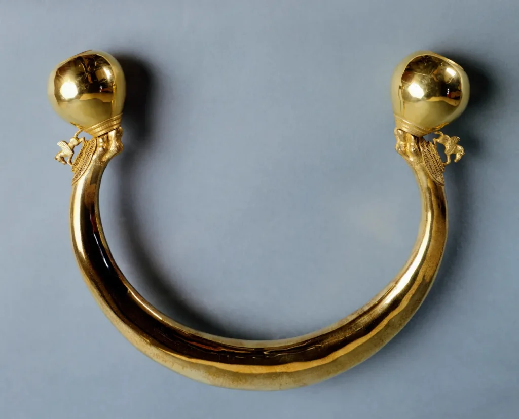 Celtic gold torque