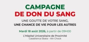 Don du sang à Casablanca, l’hôpital de Sbata mobilise les donneurs
