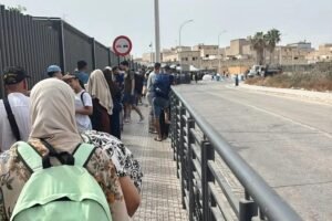إعادة فتح معبر بني أنصار يعيد حركة العبور بعد يومين من الإغلاق