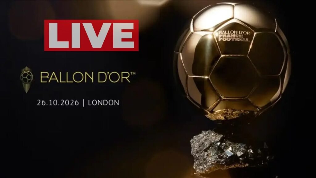 El Balón de Oro presentado en la gala de premios 2026