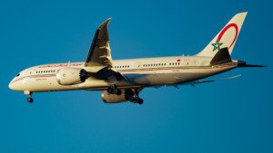 Un Boeing 787 de Royal Air Maroc