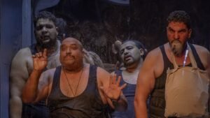 A play in the official competition of the 26th National Theatre Festival in Tetouan