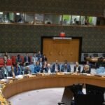 Sala del Consejo de Seguridad de las Naciones Unidas en Nueva York durante una votación