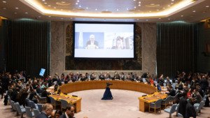The Security Council chamber at UN headquarters in New York