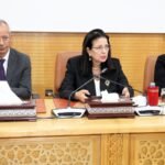 Government officials seated at table discussing 2027 finance bill project